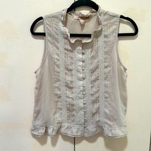 Dressy sleeveless top